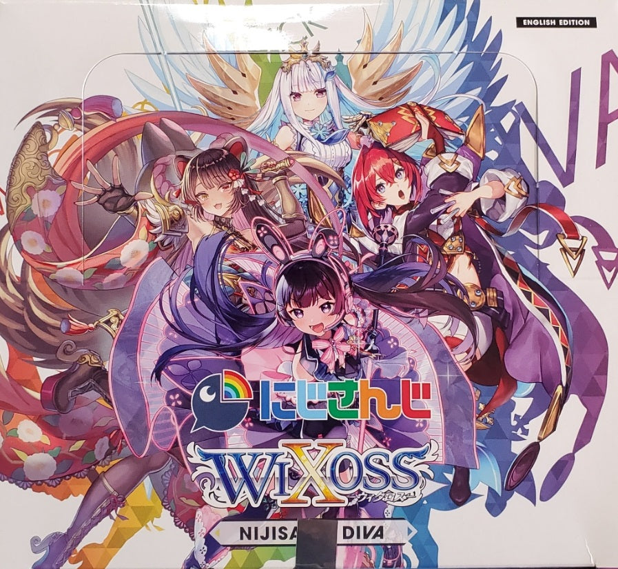 nijisanji wixoss booster box NIJISANJI DIVA WXDi-CP01 Wixoss Booster Box (English)