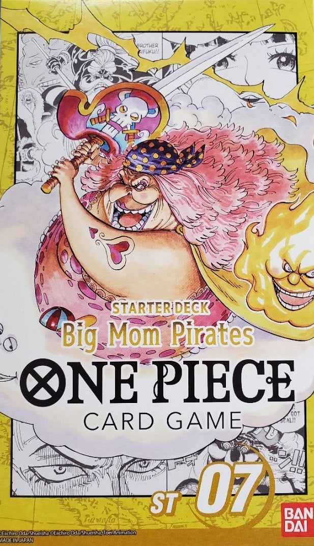 one piece card game big mom pirates starter deck One Piece