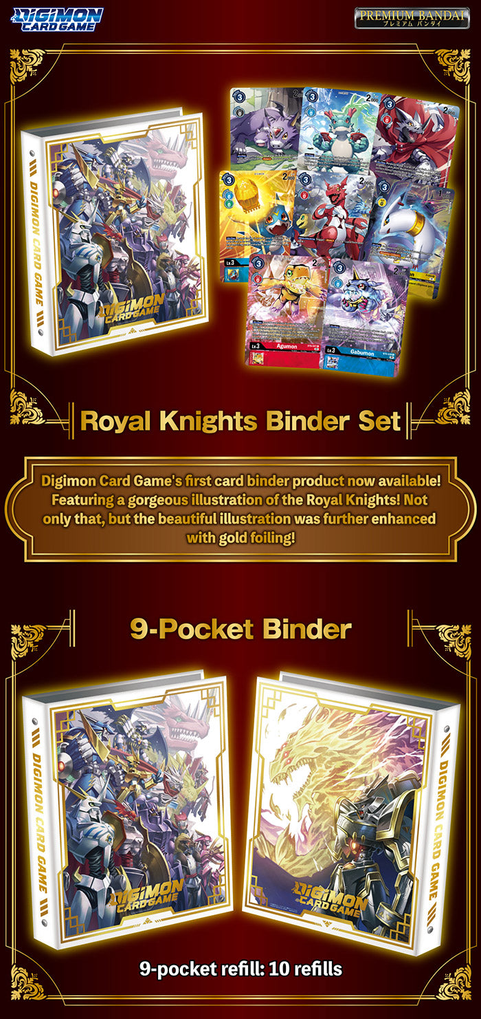 digimon card binder Game new Omnimon illustration created especially for this release Digimon Card Game Omegamon Binder