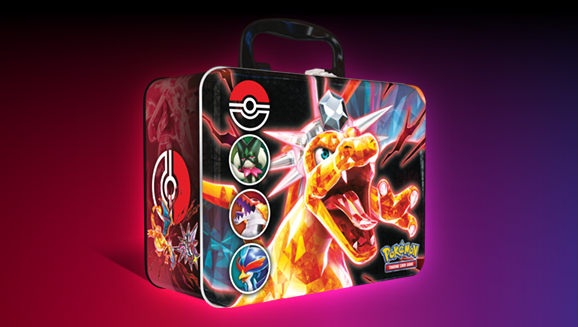 pokémon trading card game collector chest fall 2020 TCG: (Fall 2023) Pokémon Trading Card Game: kindred A Treasure Chest Packed Counter Compartment:Yes