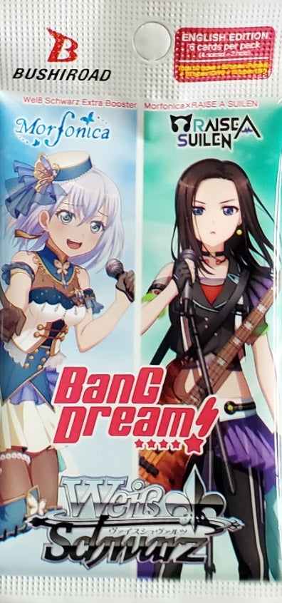 BanG Dream! - MorfonicaRAISE A SUILEN Weiss Schwarz Extra Booster (En BanG Dream! - MorfonicaRAISE A SUILEN Weiss Schwarz Extra Booster (En