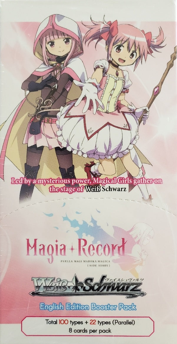 Magia Record: Puella Magi Madoka Magica Side Story Weiss Schwarz Booster  Box (English)