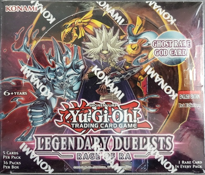Legendary Duelists - Rage of RA Booster Box Legendary Duelists - Rage of RA Booster Box