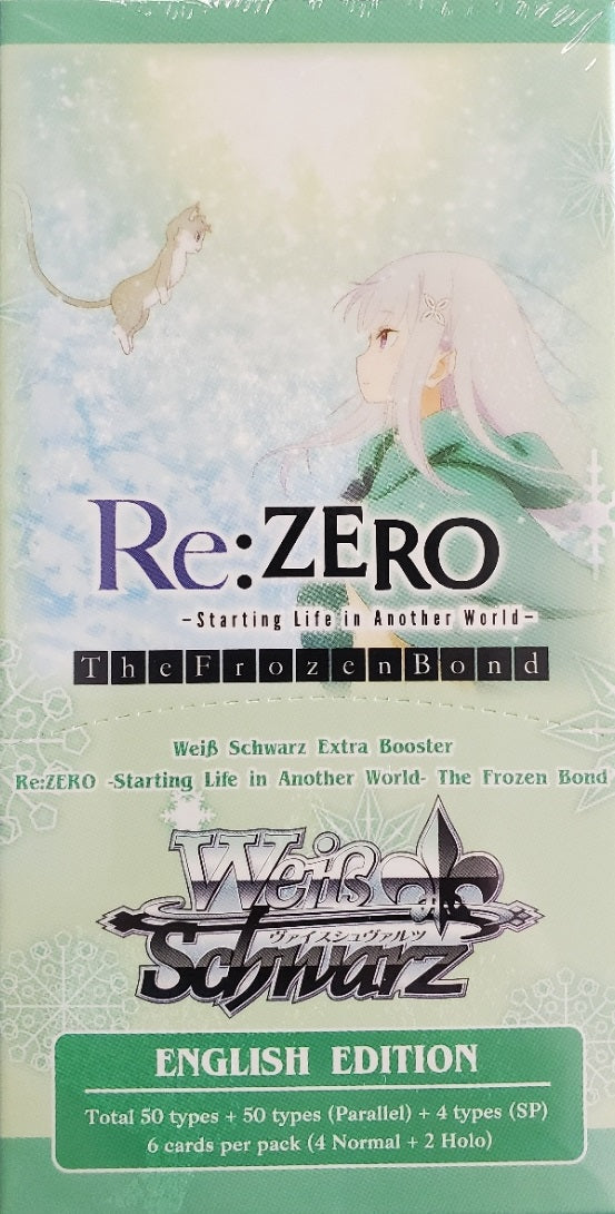weiss schwarz re zero booster box Weiss Schwarz Re:ZERO Starting Life in Another World Vol. 2 Booster bo –  japanmaster main image 1