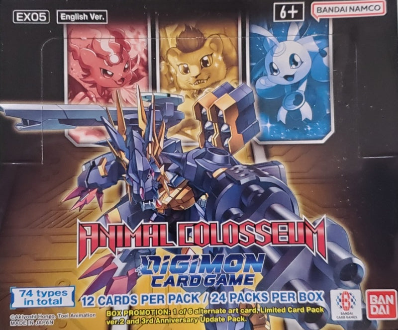 Digimon Card Game - EX05 - Animal Colosseum Booster Box