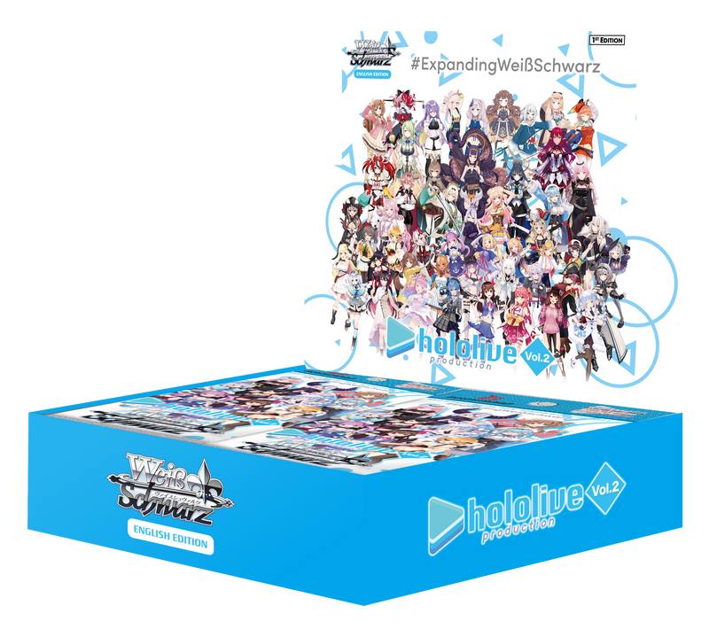 Hololive Production Vol.2 Weiss Schwarz Booster Box (English)