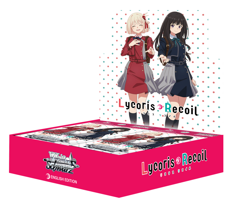 Lycoris Recoil Weiss Schwarz Booster Box (English)