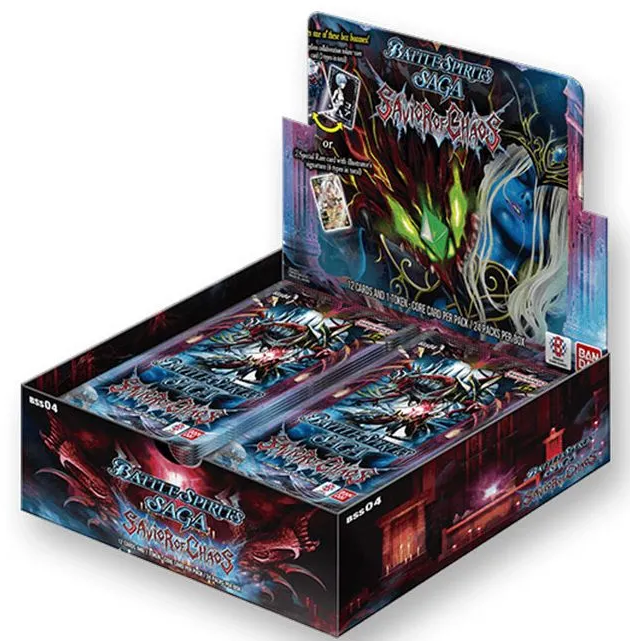 Battle Spirits Saga - Set 04 Savior of Chaos Booster Box