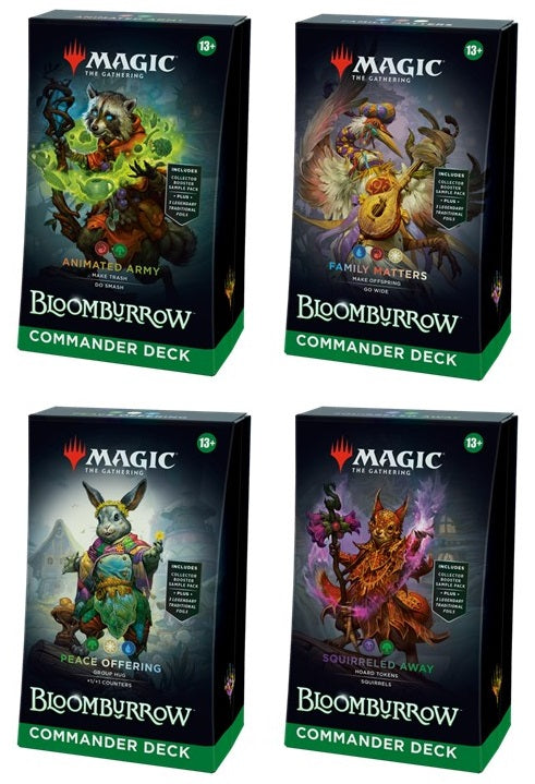 Bloomburrow - Commander - Set of 4