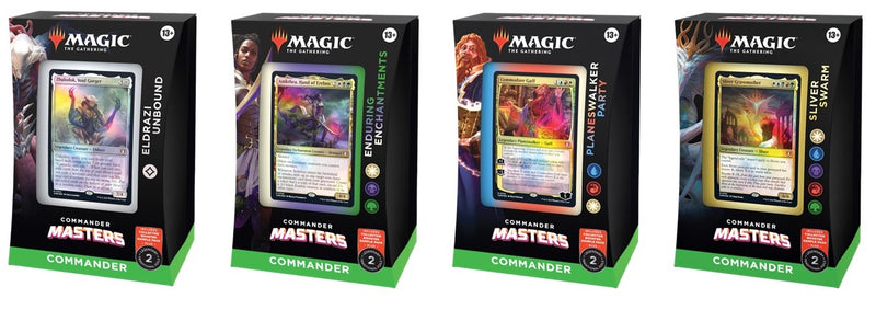 Commander Masters - Magic: The Gathering - Commander Decks (Set of 4)