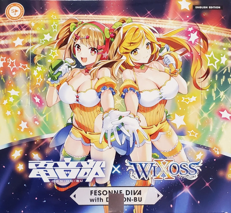 FESONNE DIVA with DEN-ON-BU WXDi-P14 Wixoss Booster Box (English)