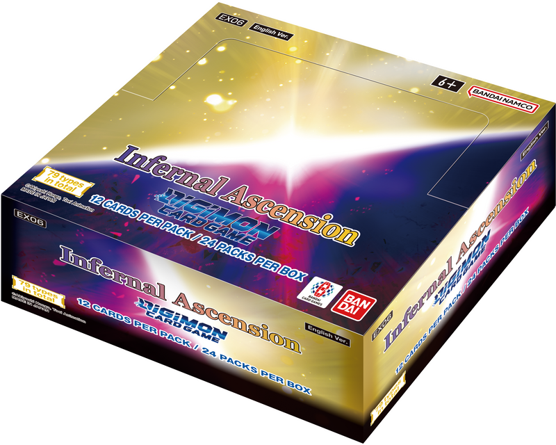 Digimon Card Game - EX06 - Infernal Ascension Booster Box