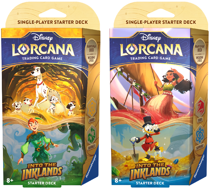 Disney Lorcana - Into the Inklands Starter Decks (Set of 2)