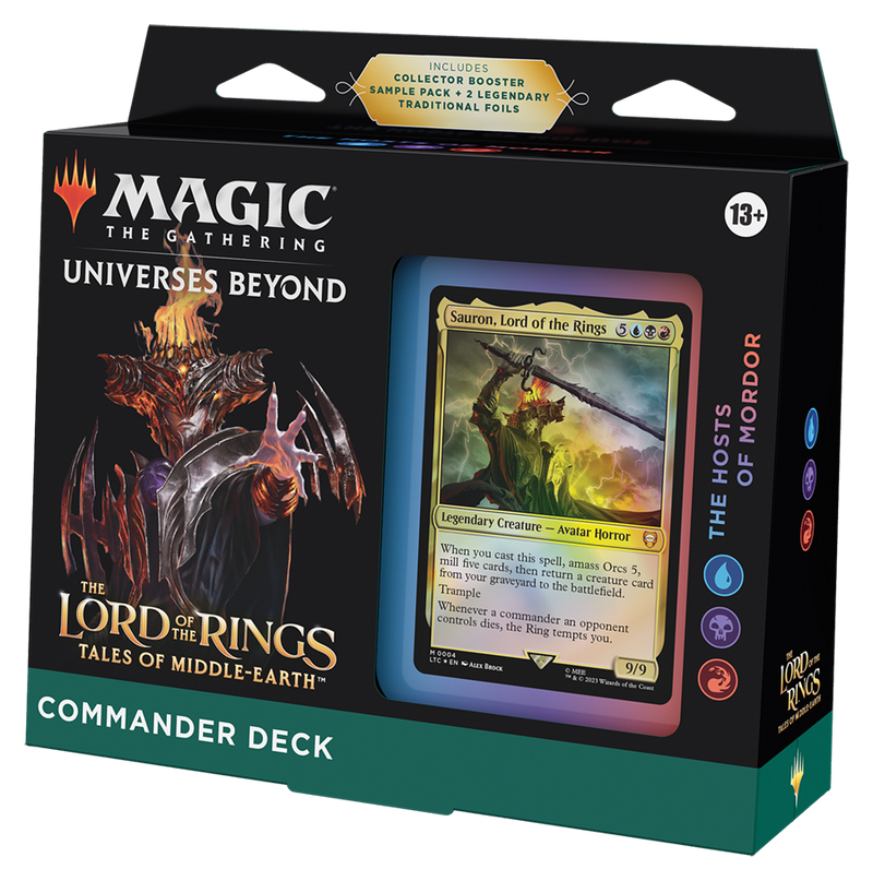 Lord of the Rings - Magic: The Gathering - The Hosts of Mordor Commander Deck