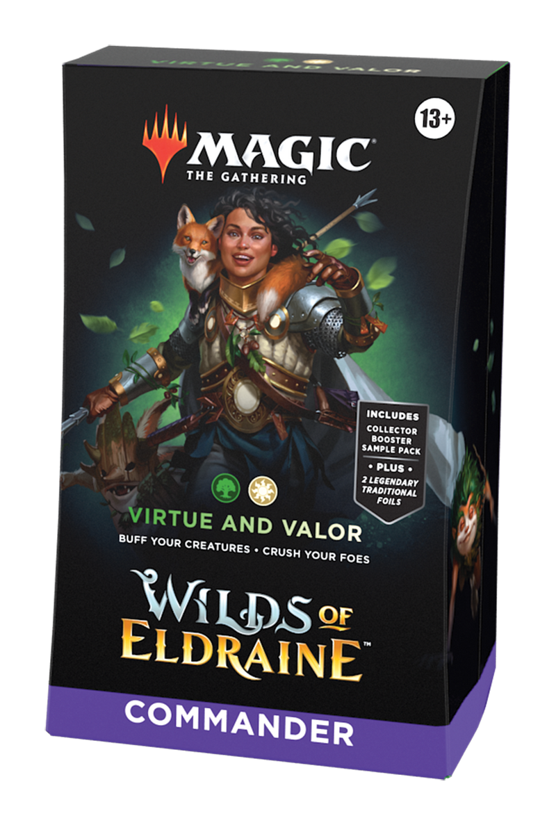 Wilds of Eldraine -  Virtue and Valor Commander Deck