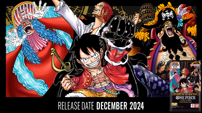 One Piece TCG - OP09 Emperors In The New World Prerelease Ticket for Friday, December 13th, 2024 @ 6:00 pm