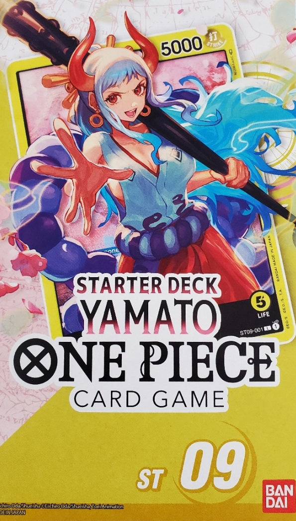 One Piece Starter Deck One Piece Card Game Yamato Starter Deck ST-09 Factory Sealed English Edition Trading Card Games In English One Piece Starter Deck One Piece Card Game Yamato Starter Deck ST-09 Factory Sealed English Edition Trading Card Games In English