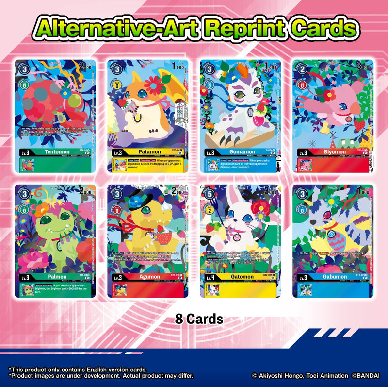 Digimon Card Game - Playmat and Card Set 2 Floral Fun [PB-09]