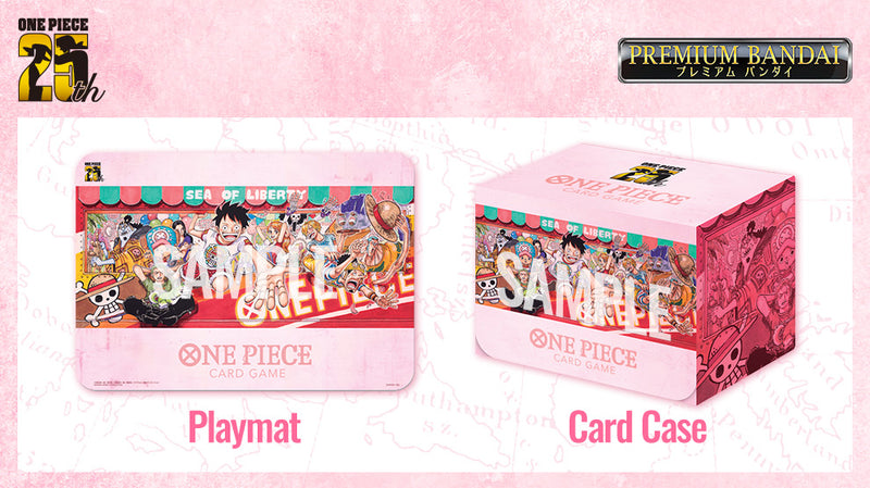 One Piece - Playmat and Card Case Set -25th Edition-