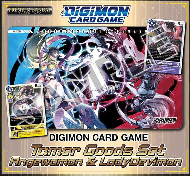 Digimon Card Game - Tamer Goods Set Angewomon & LadyDevimon [PB14]