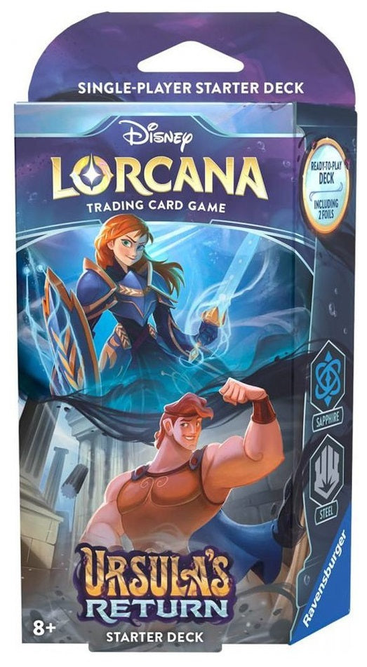 Disney Lorcana - Ursula's Return (Sapphire/Steel) Starter Deck