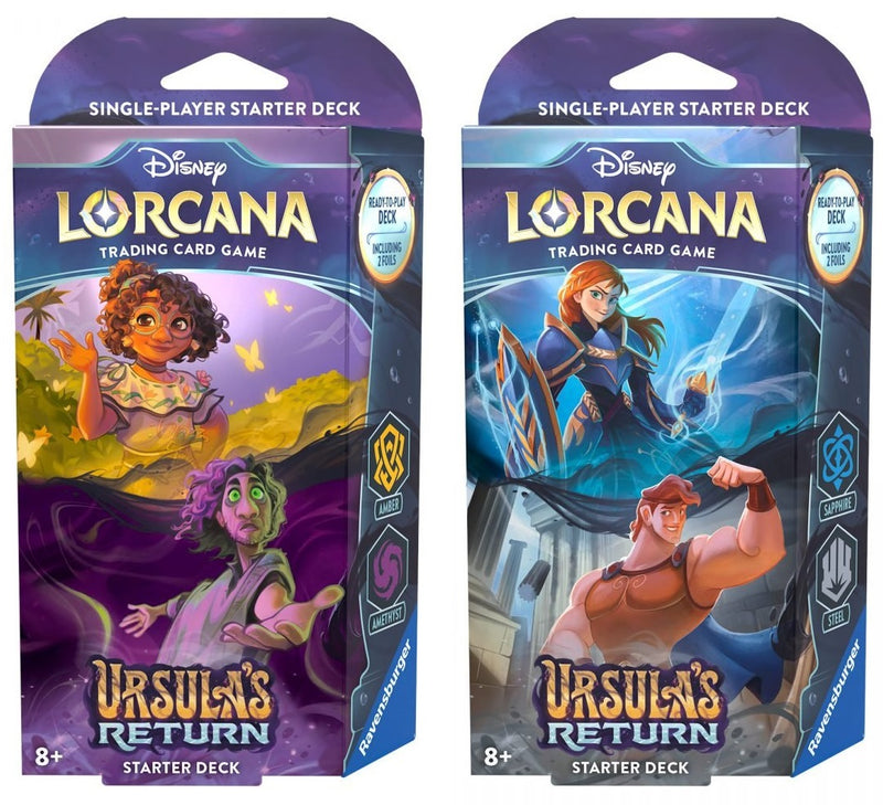 Disney Lorcana -Ursula's Return Starter Decks (Set of 2)