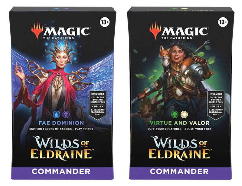 Wilds of Eldraine - Commander - Set of 2