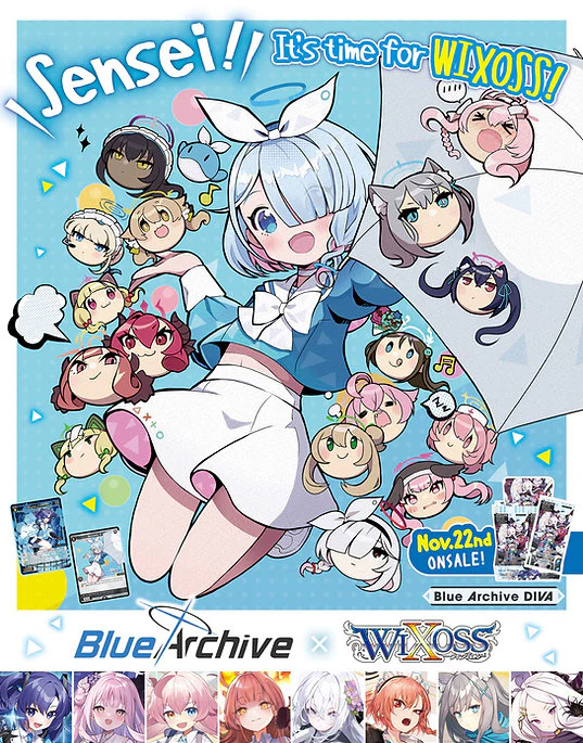 blue archive booster box Blue Archive WXDi-CP02 Wixoss Booster Box (English)