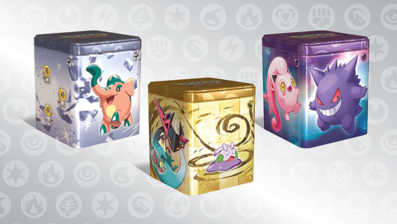 Pokémon TCG: Stacking Tins (Set of 3)