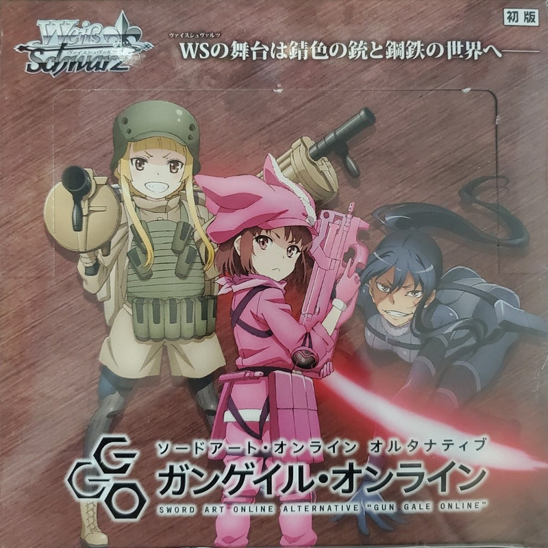 Sword Art Online - Gun Gale Online Weiss Schwarz Booster Box (Japanese Sword Art Online - Gun Gale Online Weiss Schwarz Booster Box (Japanese