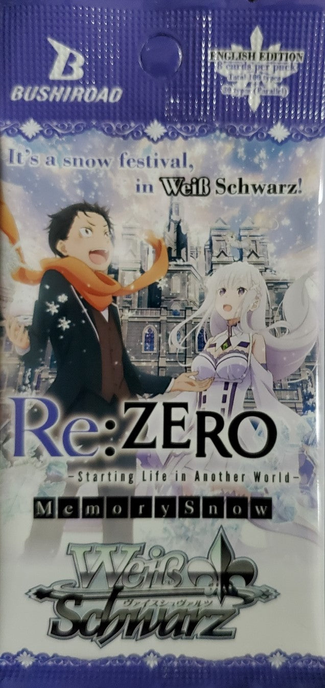 Re:Zero - Starting Life in Another World Weiss Schwarz Booster (English)