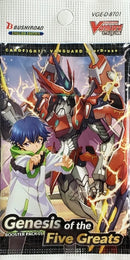 Genesis of the Five Greats VGE-D-BT01 Booster