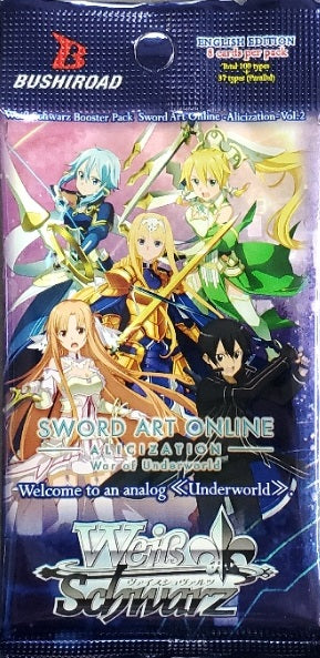 Sword Art Online - Alicization - War of Underworld Weiss Schwarz Booster (English)