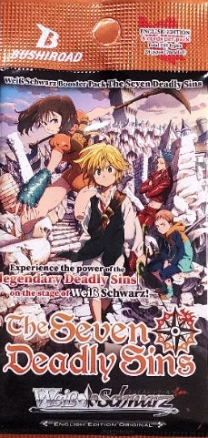 The Seven Deadly Sins Weiss Schwarz Booster (English)