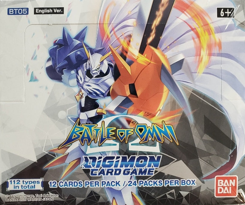 battle of omni booster box Digimon Card Game - BT05