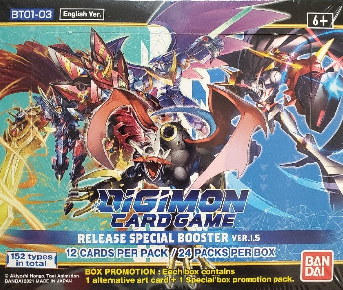 Digimon Card Game - Release Special Booster VER 1.5 Booster Box