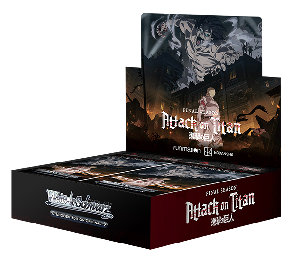 Attack on Titan: Final Season - Weiss Schwarz Booster Box (English)