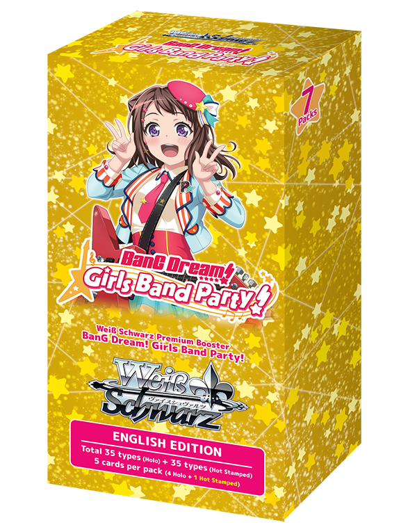 BanG Dream! Girls Band Party Weiss Schwarz Premium Booster Box (English)