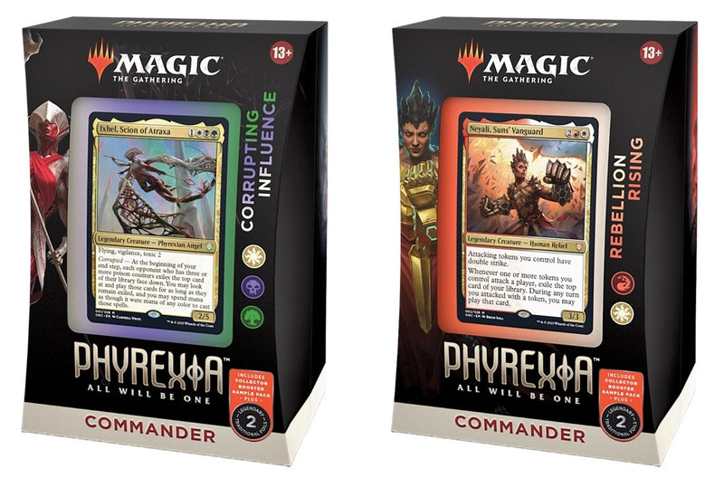 Phyrexia:  All Will Be One - Commander Set of 2