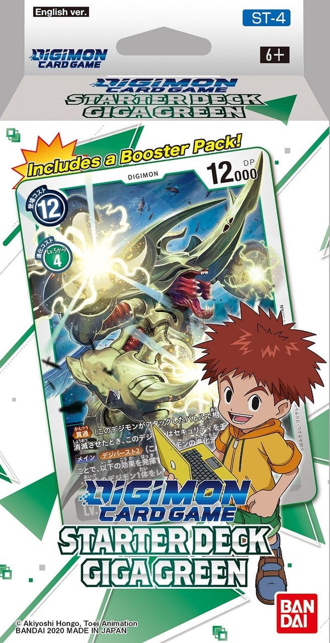 Digimon Card Game - Starter Deck Giga Green