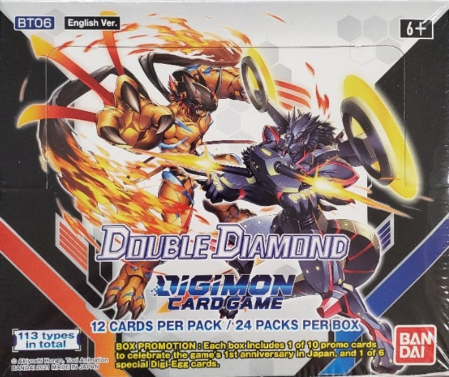 Digimon Card Game - BT06 - Double Diamond Booster Box