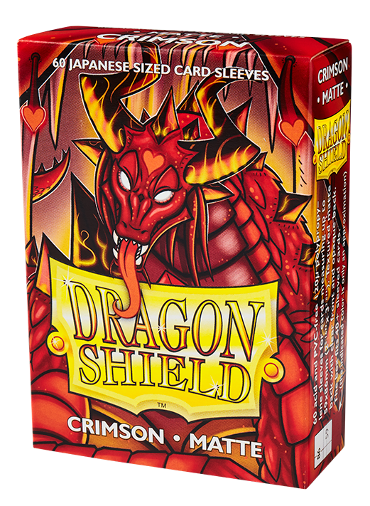 Dragon Shields - Small/Matte - Crimson