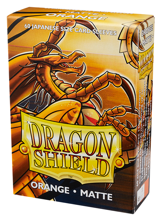 Dragon Shields - Small/Matte - Orange