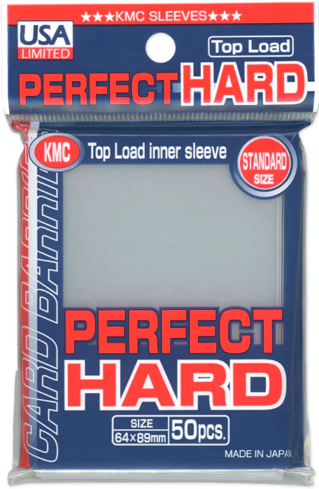 KMC - Standard/Perfect Hard - Clear (Top Load)