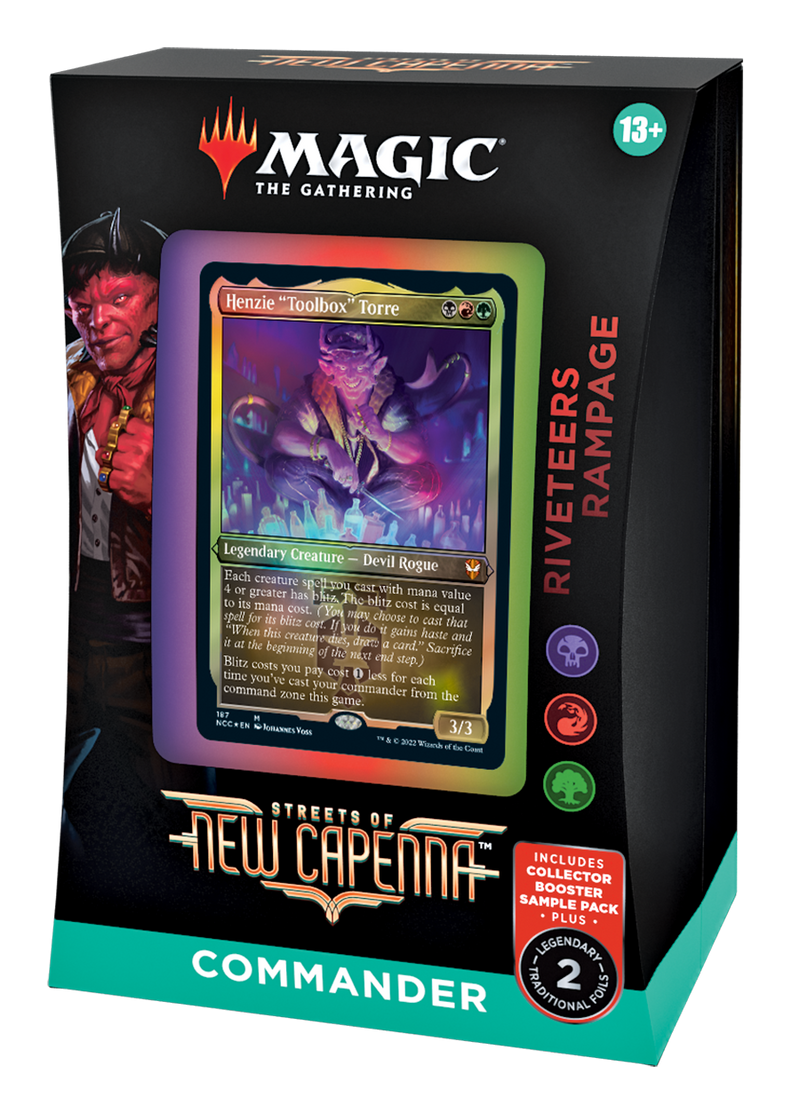 Streets of New Capenna - Riveteers Rampage Commander Deck