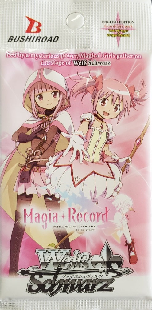 Magia Record: Puella Magi Madoka Magica Side Story Weiss Schwarz Booster (English)