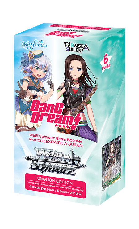 BanG Dream! - Morfonica×RAISE A SUILEN Weiss Schwarz Extra Booster Box (English)