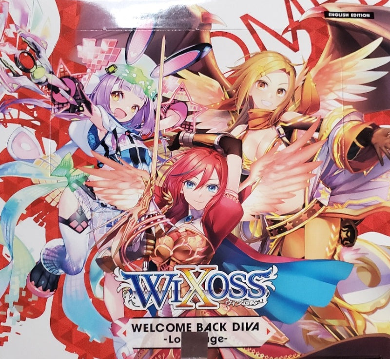 WELCOME BACK DIVA WXDi-P07 -Lostorage- Wixoss Booster Box (English)