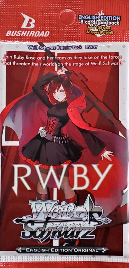 RWBY Weiss Schwarz Booster (English)