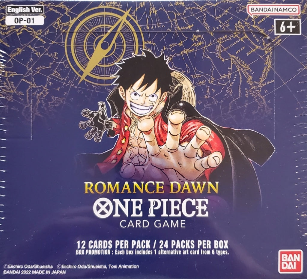 One Piece Romance Dawn Card Game 12-Card Booster Pack